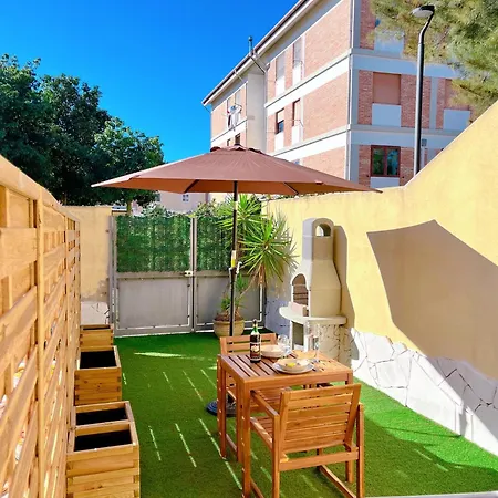 Monolocale Mare E Citta Giardino Con Barbecue *