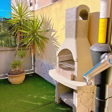 Monolocale Mare E Citta Giardino Con Barbecue