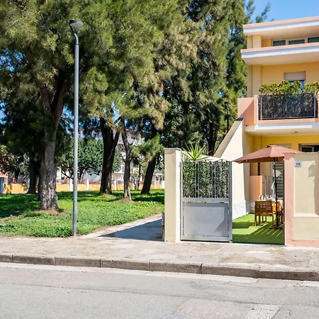 Διαμέρισμα Giardino Privato Bbq Vicino Poetto