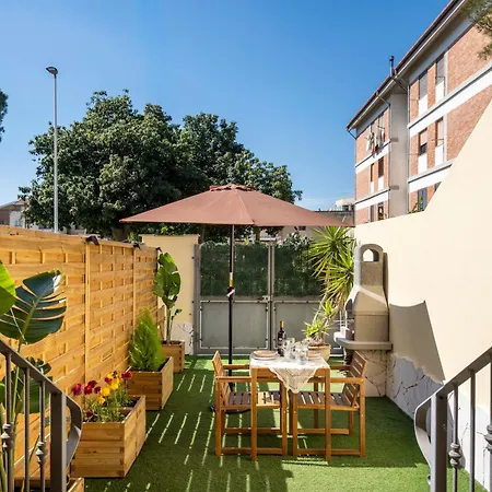 Giardino Privato Bbq Vicino Poetto Daire *