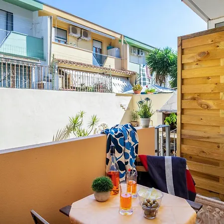 Giardino Privato Bbq Vicino Poetto Daire